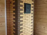 Традиционная банная печь‐каменка из кирпича Лотос и Шоколад