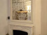 Классический камин с открытой топкой в мраморе (4)