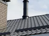 Угловой камин уникальной конструкции из кирпича Terca