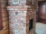 Небольшой теплонакопительный камин 14 кВт