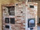 Банная печь, совмещенная с&nbsp;отопительно-​варочной печью